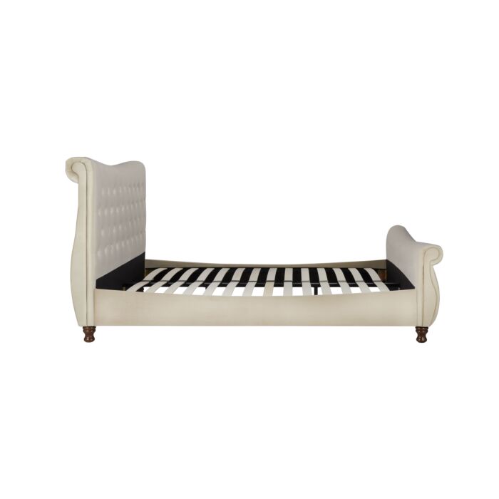 Copenhagen King Bed Warm Stone