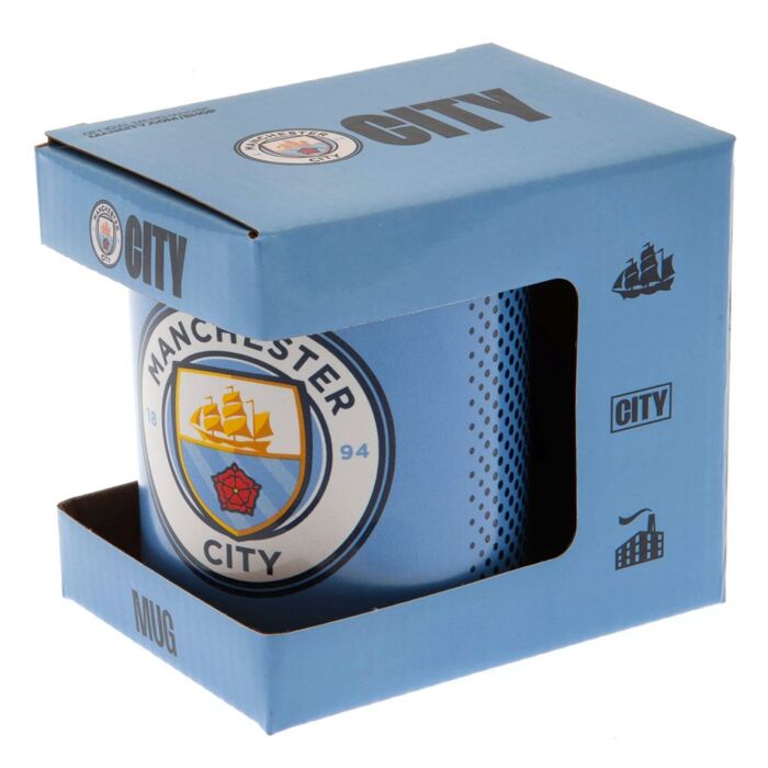 Manchester City Fc Fade Mug