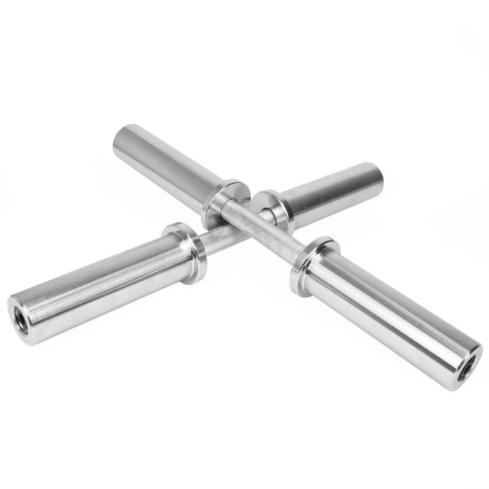 Komodo 2 Inch Olympic Dumbell Bars With Spring Collars