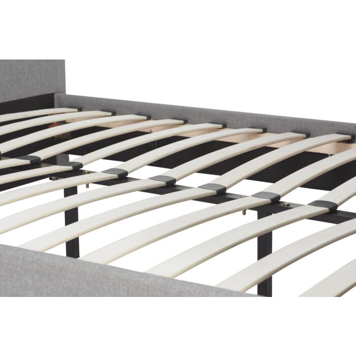 Plaza Double Tv Bed Grey