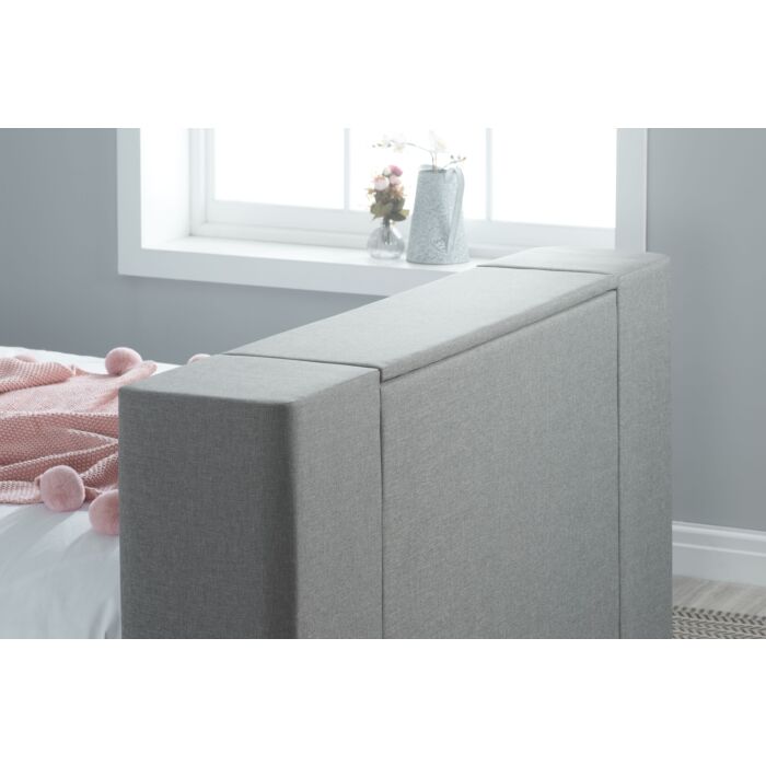 Plaza Double Tv Bed Grey