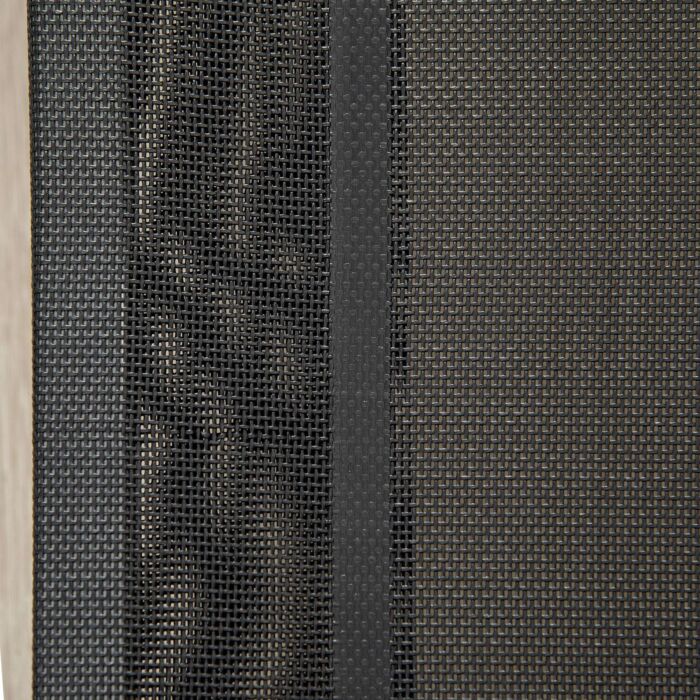 Pawhut Elevated Pet Bed Cooling Raised Cot-style Bed For Large Medium Sized Dogs With Non-slip Pads Breathable Mesh Fabric, 110 X 75 X 20 Cm - Black
