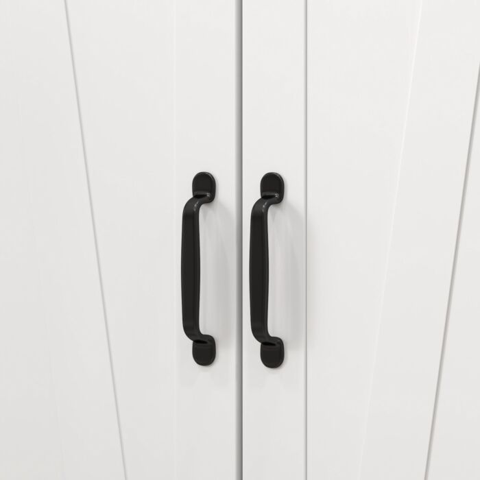 Homcom Multi-storage Farmhouse Style Cabinet - White