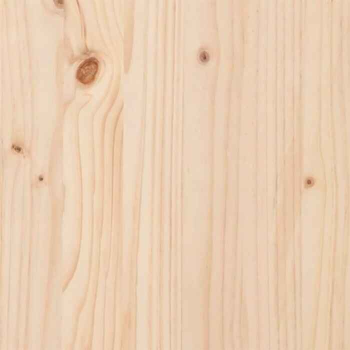 Vidaxl Bed Frame Without Mattress 150x200 Cm King Size Solid Wood Pine
