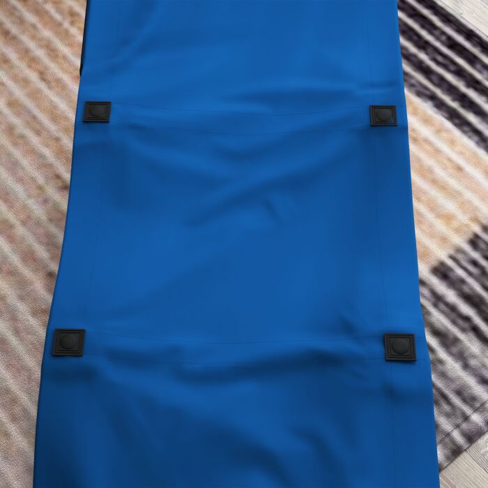 Outsunny Foldable Sun Lounger, Outdoor Tanning Sun Lounger Chair With Side Pocket, Headrest, Oxford Seat, Dark Blue