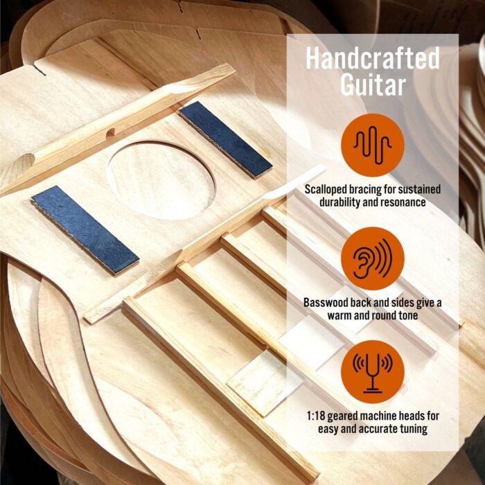 3rd Avenue 1/4 Size Classical Guitar Pack