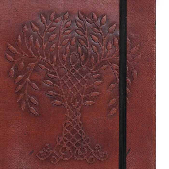 Small Notebook With Strap - Tree Of Life