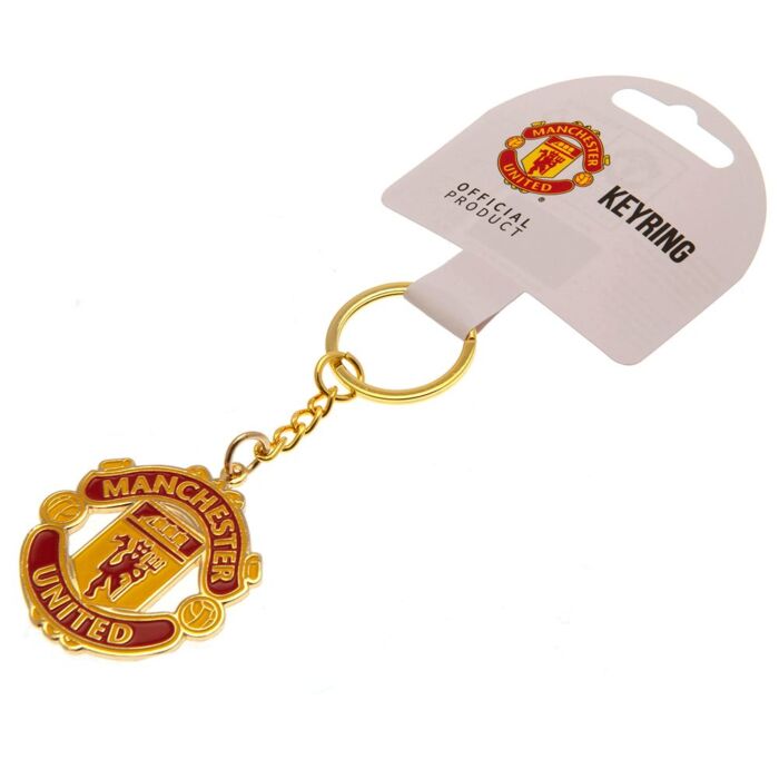 Manchester United Fc Crest Keyring
