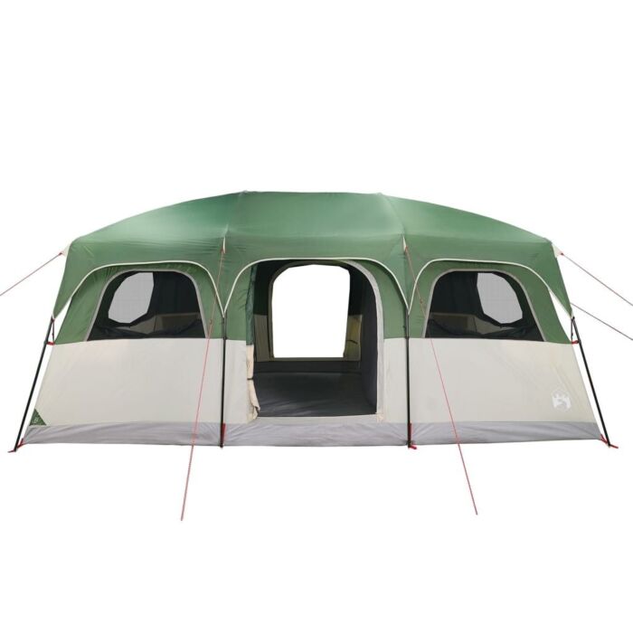 Vidaxl Family Tent Cabin 9-person Green Waterproof