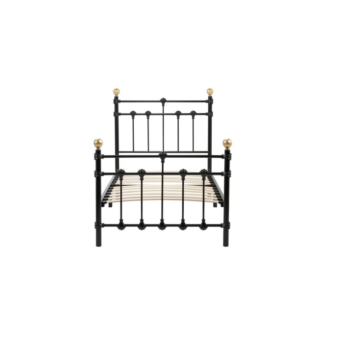90cm Atlas Bed Black Black