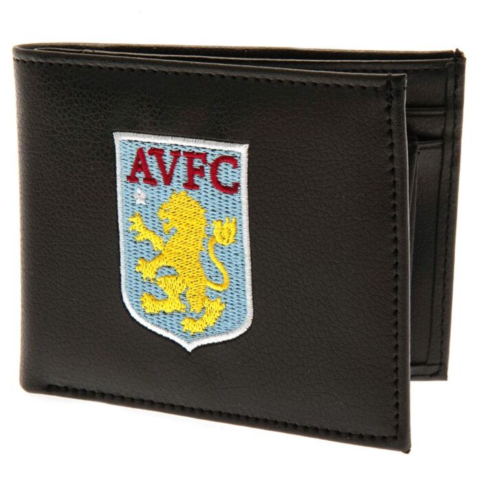 Aston Villa Fc Embroidered Wallet