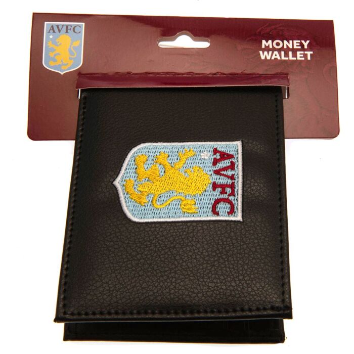 Aston Villa Fc Embroidered Wallet