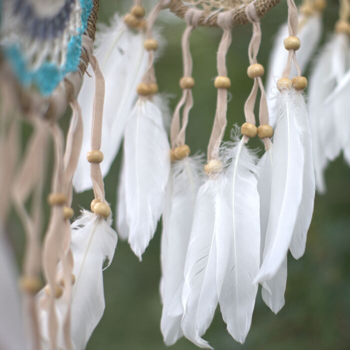 Pastel Pink Macramé Dream Catcher 9cm (asst Colours)