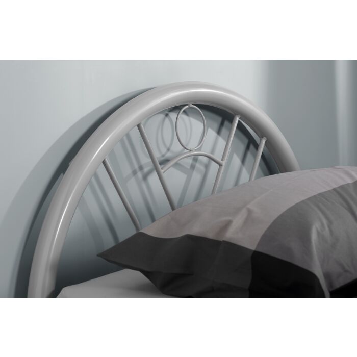 Solo Single Bed Silver