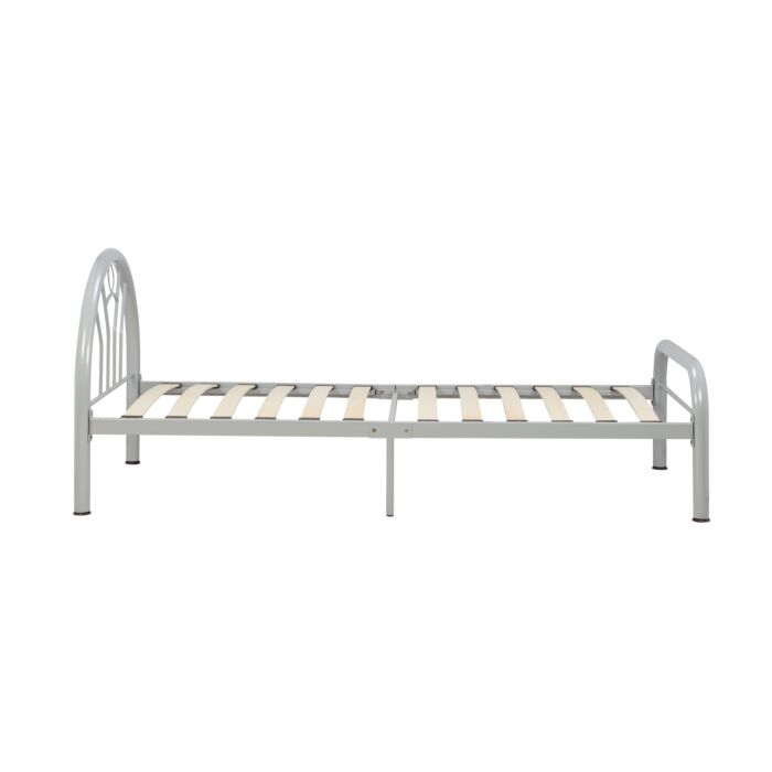 Solo Single Bed Silver