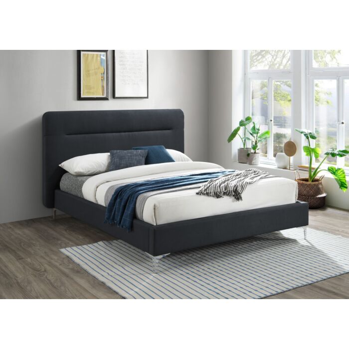 Finn Double Bed Charcoal