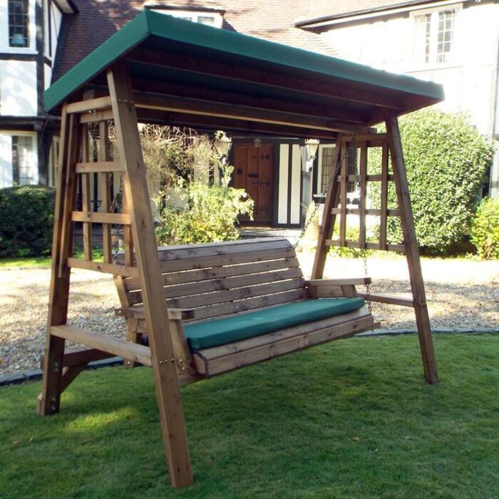 Dorset Three Seat Swing - Green