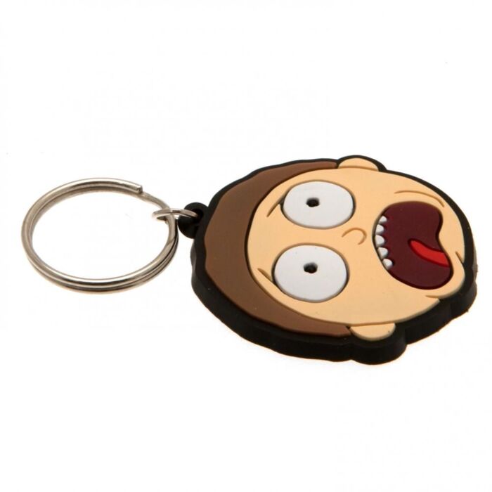 Rick And Morty Scared Morty Pvc Keyring