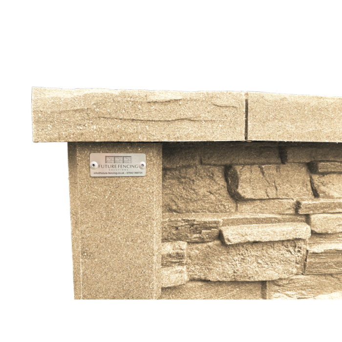 Lakeland Slate 6ft Cascade Waterfall Feature - In Ground - Desert Sandstone