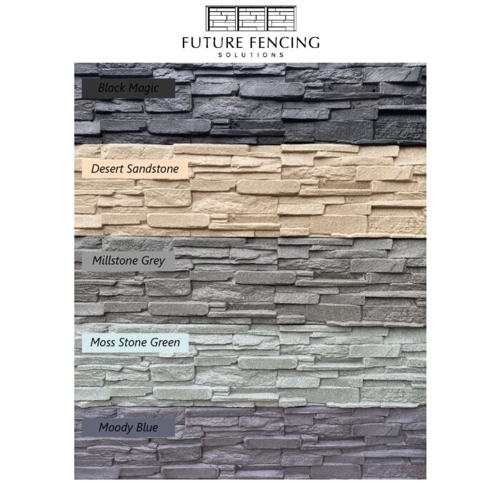 Lakeland Slate 6ft Cascade Waterfall Feature - In Ground - Desert Sandstone