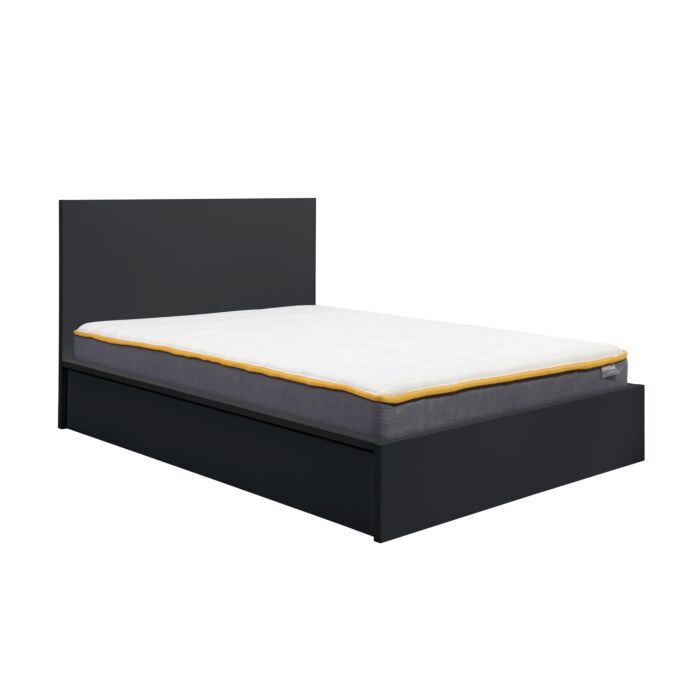 Oslo King Ottoman Bed Black