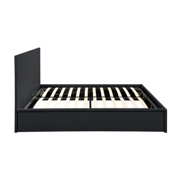 Oslo King Ottoman Bed Black