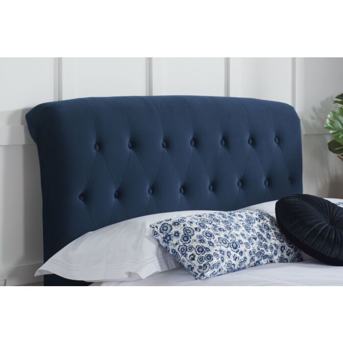 Brompton Small Double Bed Blue