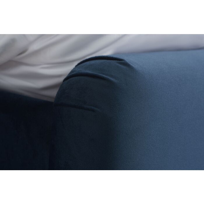 Brompton Small Double Bed Blue