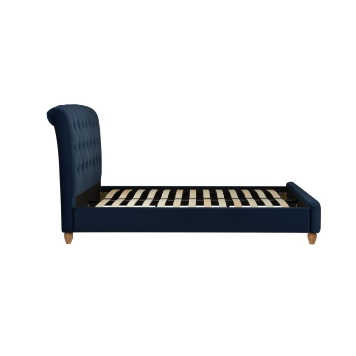 Brompton Small Double Bed Blue
