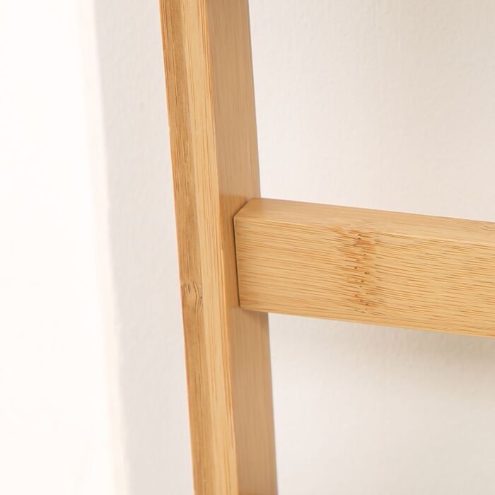 Outsunny 3-tier Plant Stand, Plant Shelf Rack, Folding Bamboo Display Stand, 98x37x96.5cm, Natural