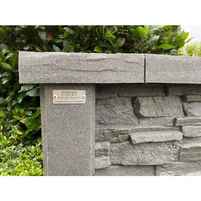 Lakeland Slate 6ft Cascade Waterfall Feature - Surface Mounted - Millstone Grey