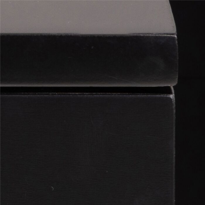 Ashlan Bedside Table In Black