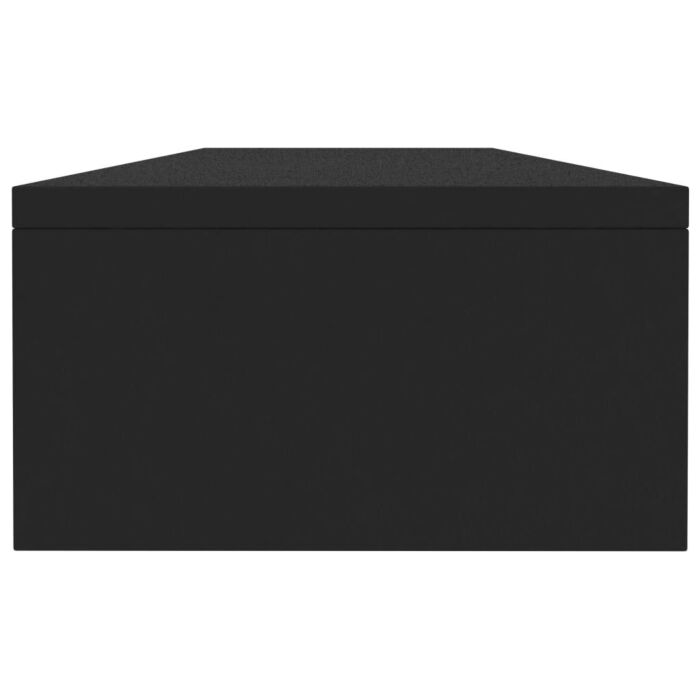 Vidaxl Monitor Stand Black 100x24x13 Cm Engineered Wood
