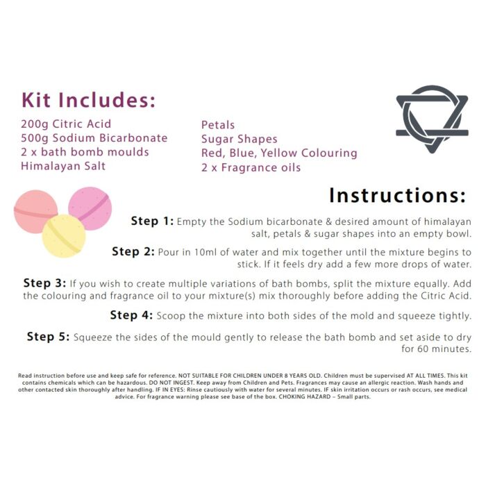 Bath Bomb Kit - Alloy & Satin