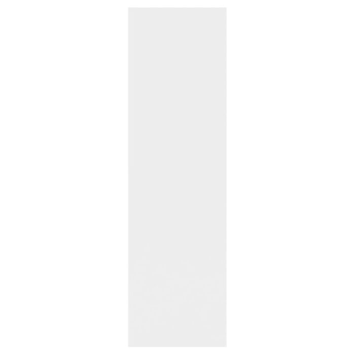 Vidaxl Wall Shelf White 75x16x55 Cm Engineered Wood