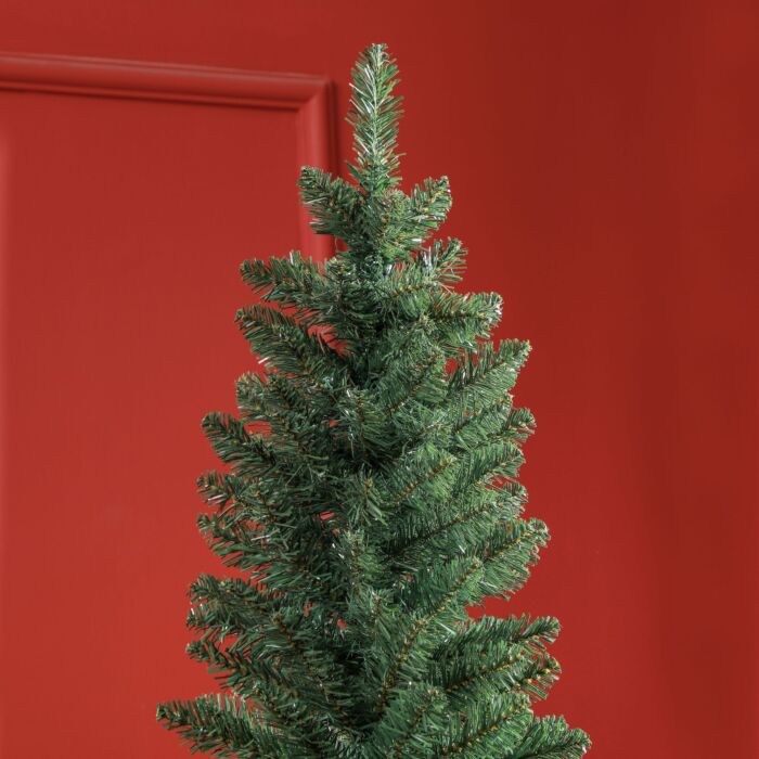 Homcom 5ft Artificial Bare Pencil Christmas Tree - Green