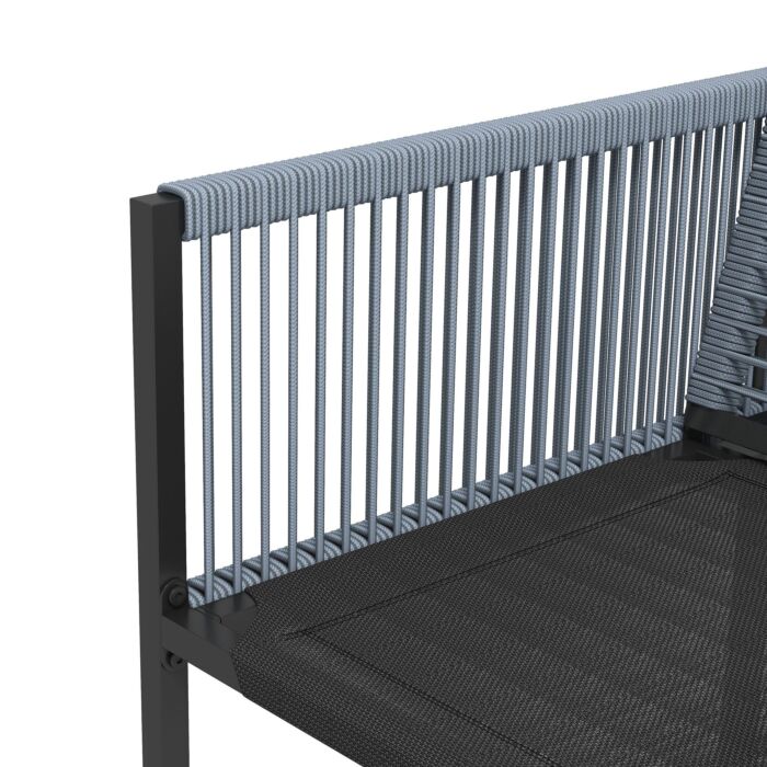 Outsunny 5 Pieces Garden Dining Set, Patio Dining Set, 4 Seater Outdoor Table And Chairs W/ Foldable Backrest, Tempered Glass Top, Handwoven