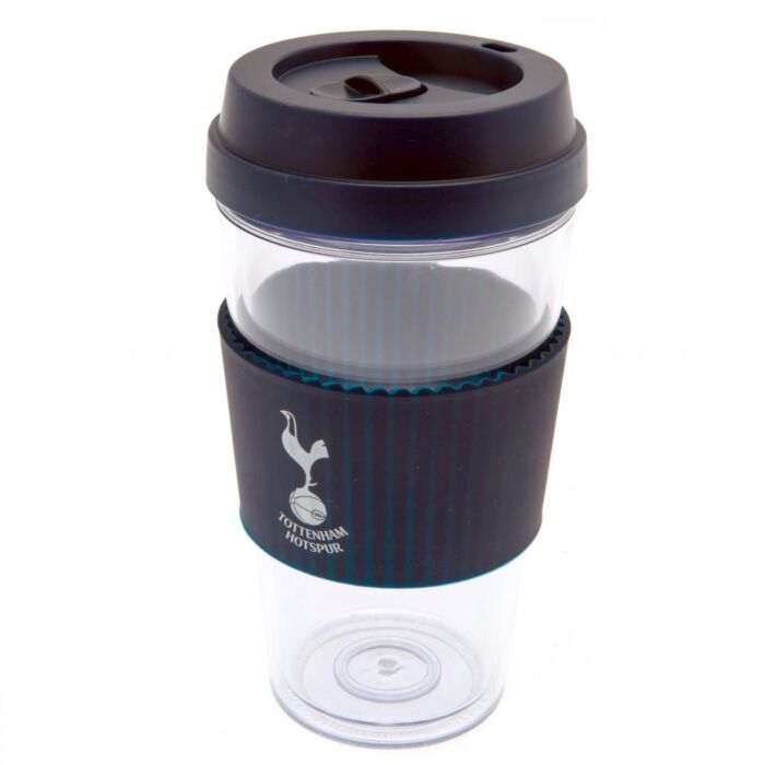 Tottenham Hotspur Fc Silicone Grip Travel Mug