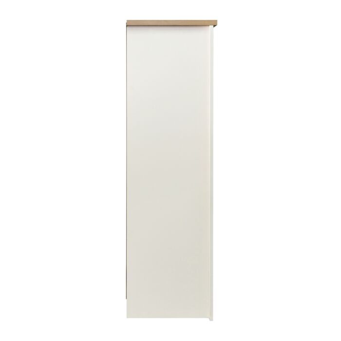 Highgate 3 Door Wardrobe Cream & Oak