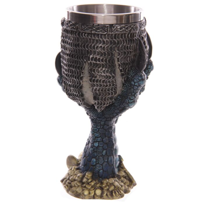 Decorative Dragons Claw And Skull Goblet