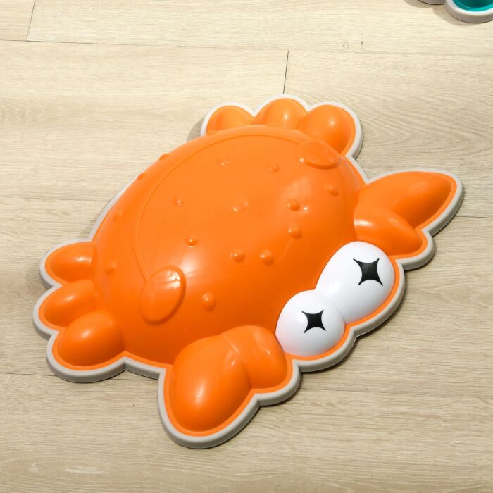 Zonekiz 9pcs Kids Stepping Stones With Tpe Anti-slip Edge, Crab-shaped Balance River Stones, Obstacle Courses, Stackable