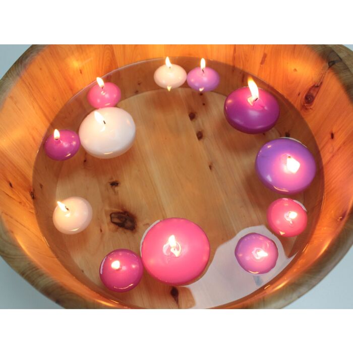 Small Floating Candle - Lavender - Pack Of 10