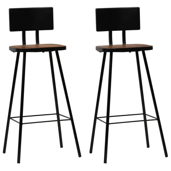 Vidaxl 3 Piece Bar Set Black