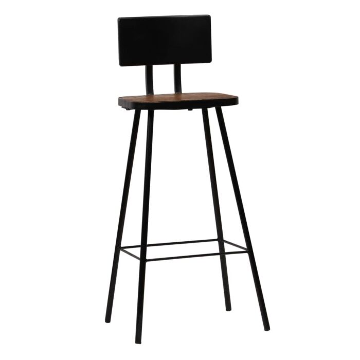 Vidaxl 3 Piece Bar Set Black