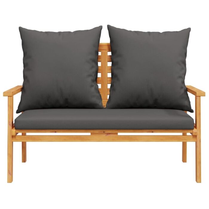 Vidaxl 3 Piece Garden Lounge Set With Cushions Solid Wood Acacia