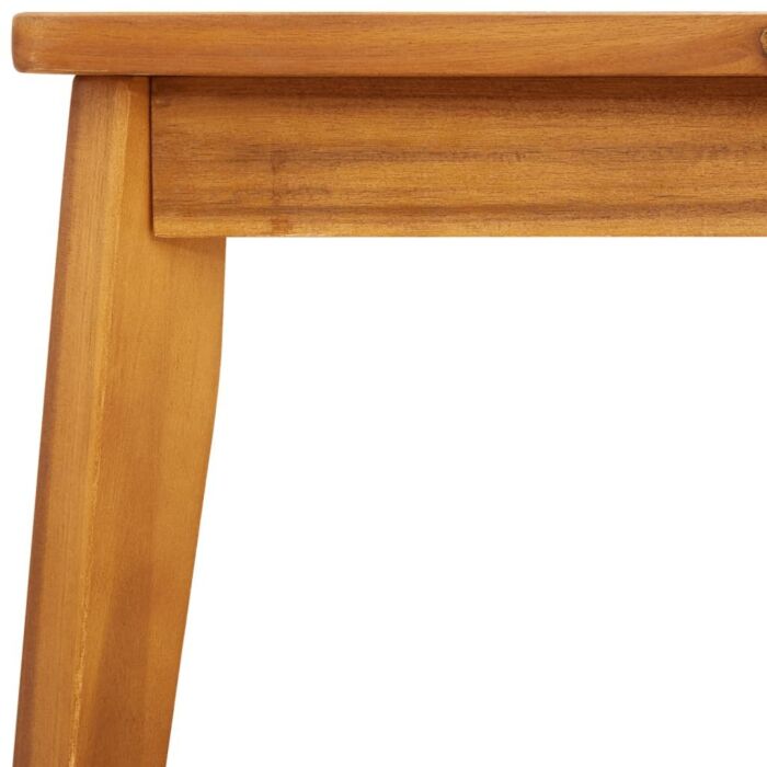 Vidaxl 3 Piece Garden Lounge Set With Cushions Solid Wood Acacia