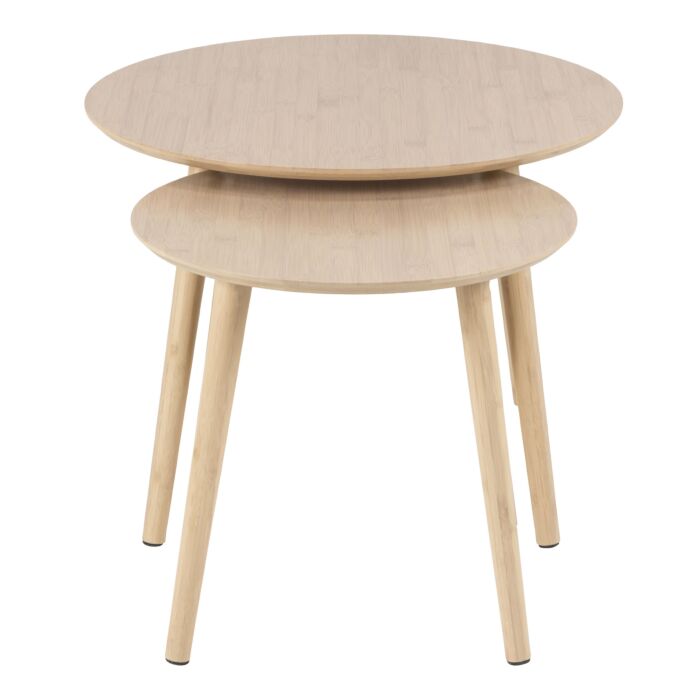 Roslin Coffee Table Set In Bamboo