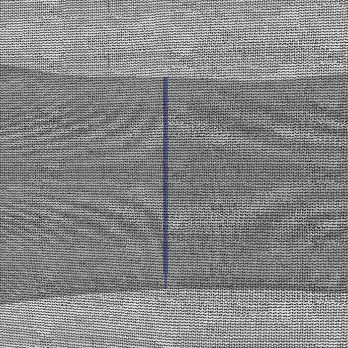 Sportnow 8ft Trampoline Net Replacement With 6 Plastic Pole Covers, Weather-resistant Trampoline Netting Replacement With Zipped Entrance, Poles Not Included, Blue