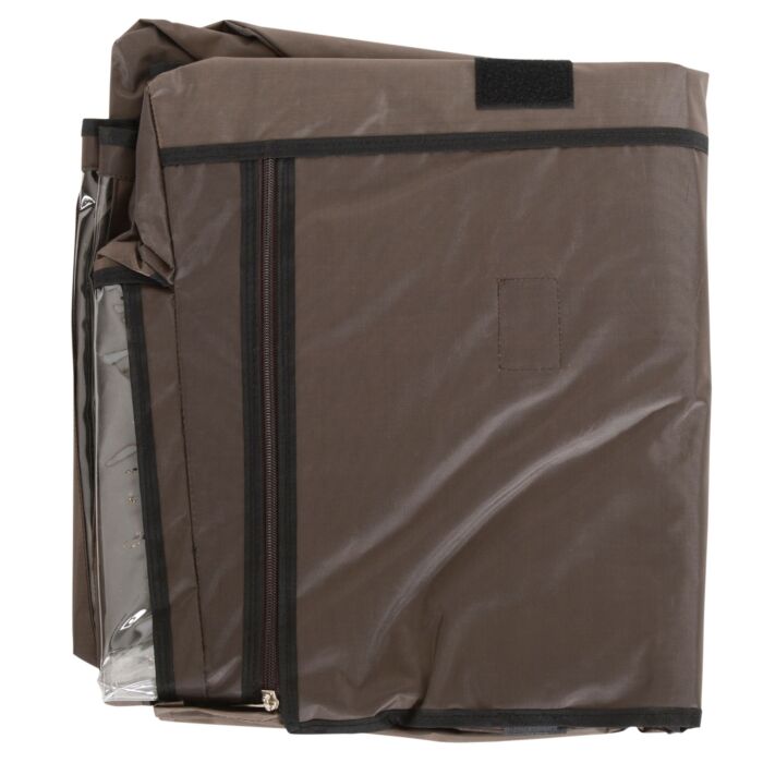 Pawhut Rabbit Hutch Cover, Water-resistant Pets Cage Protector, Breathable Guinea Pig Cage Cover - Brown