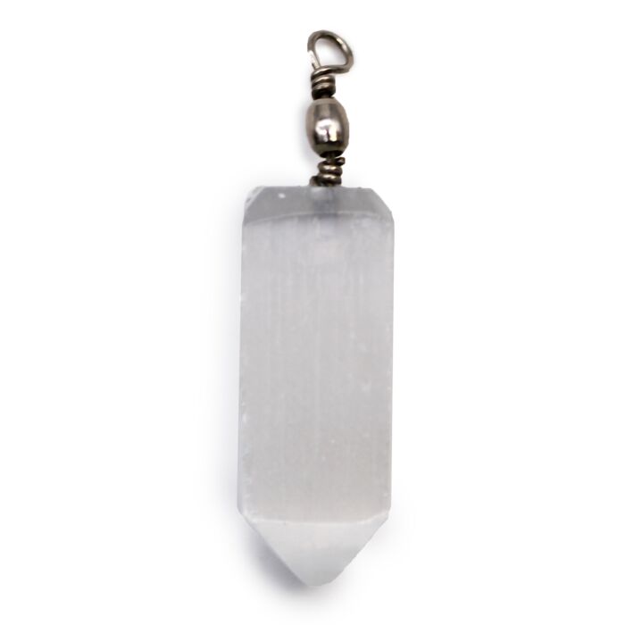 Selenite Oblix Pendent